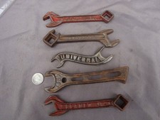 Vintage Implement Farm Wrench lot Planet Jr  Standard  Universal International