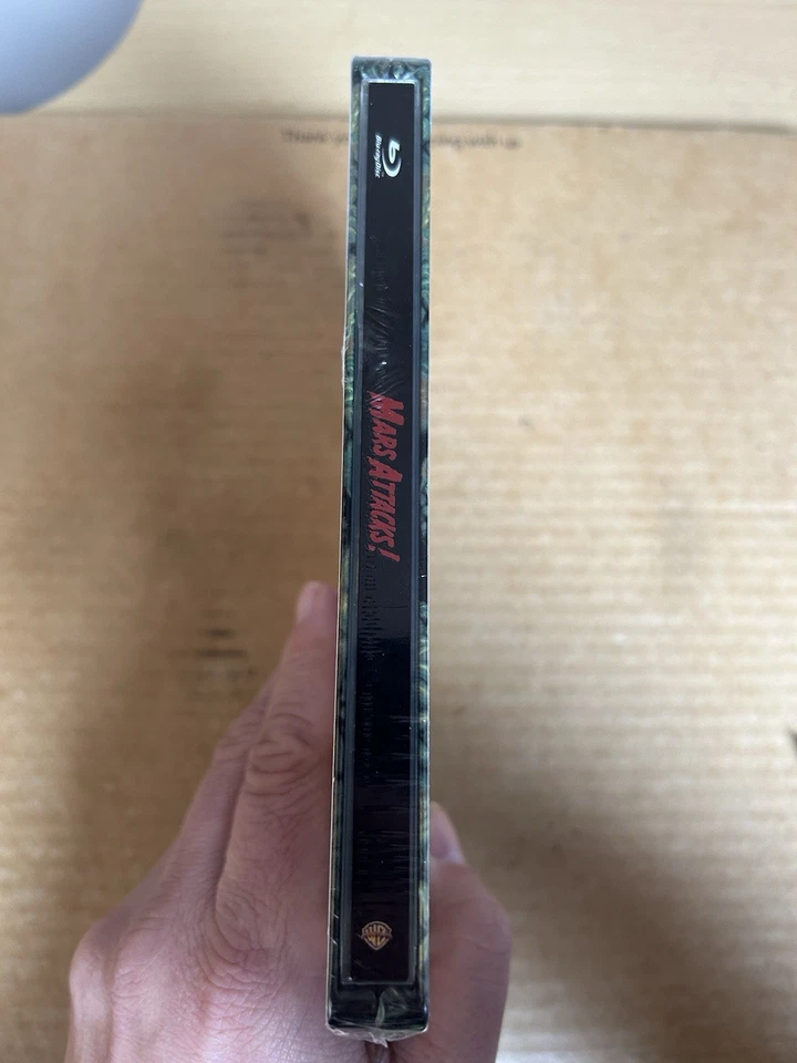 Mars Attacks (1996) UK Reg Free Zavvi Blu Ray Steelbook NEW & SEALED - Mega Rare - Image 3 of 4