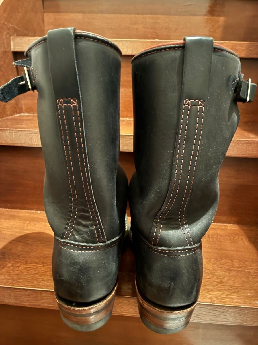 Wesco Boss Engineer Boots Black Mens Work Boots US Size 10 Excellent Condition image 5
