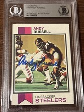 1973 Topps Andy Russell #480 Signed Auto BAS Authenticated
