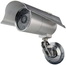 Pyle Security Camera 65ft Night Vision Wired Outdoor/Indoor & 1/4" Sharp CCD