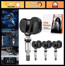 Multi-protocol Tpms Tire Pressure Sensors 315mhz 433mhz - 4 Pack Universal Fi Multi-protocol Tpms Tire Pressure Sensors 315mhz 433mhz - 4 Pack Universal Fi