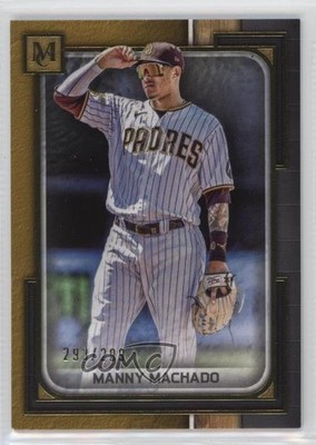 2023 Topps Museum Collection Gold 293/299 Manny Machado #11 4pn