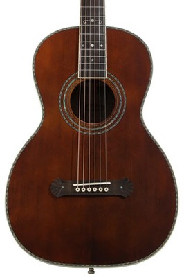 Washburn R310K Victorian Acoustic Guitar - Antique Brown Matte
