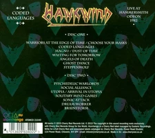 HAWKWIND - CODED LANGUAGES: LIVE AT HAMMERSMITH ODEON NOVEMBER 1982 NEW CD