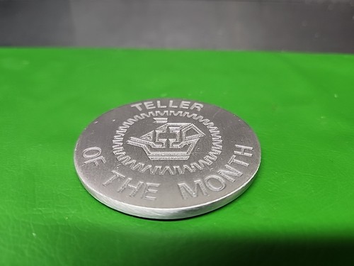 Vintage Marine Midland Bank Coaster ?? Teller Of The Month