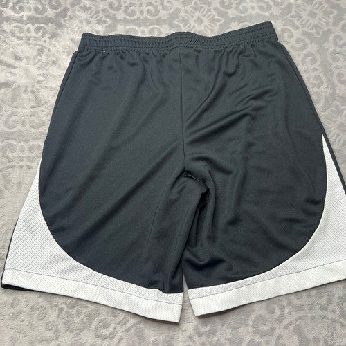 Nike Dri-Fit Slim Fit Athletic Black White Shorts Small - Picture 3 of 6