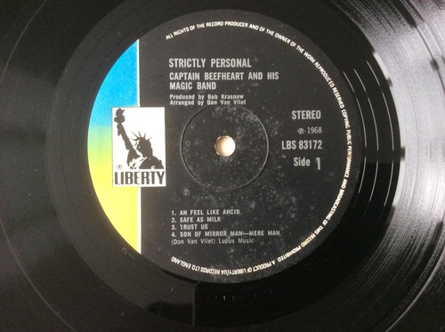 CAPTAIN BEEFHEART & HIS MAGIC BAND ● STRICTLY PERSONAL ●1970 UK VINYL LP REPRESS - Picture 5 of 7
