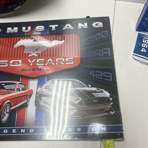 The Ultimate Ford Mustang Home Decor 5 Pacchetto Pace Ufficio, Uomo Grotta, Garage �� - Foto 13 di 14