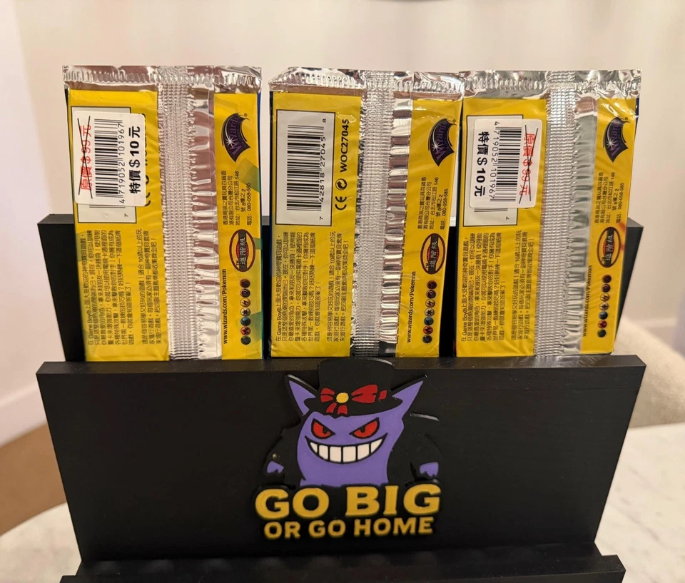 Pokemon Chinese Base Set WOTC Charizard Venusaur Blastoise Sealed Art Set of 3 - Image 2 of 2