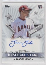 2022 Topps Series 1 Baseball Stars Auto Janson Junk #BSA-JJ Auto 5c2