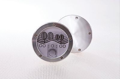 Silver Anodised Richbrook 4000.22 Original Tax Disc//Permit Holder
