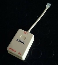 FILTRO ADSL RJ11  2 PRESE MODEM + TELEFONO - CAVO CON SPINA RG11