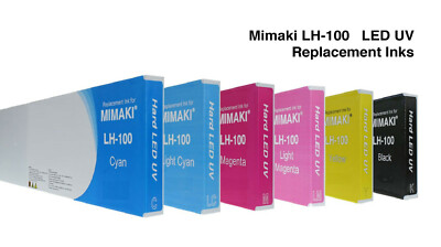 10 x Tinte für MIMAKI UJF-3042 UJF-6042 FX HX / komp. LH100 SPC-0659 UV INK