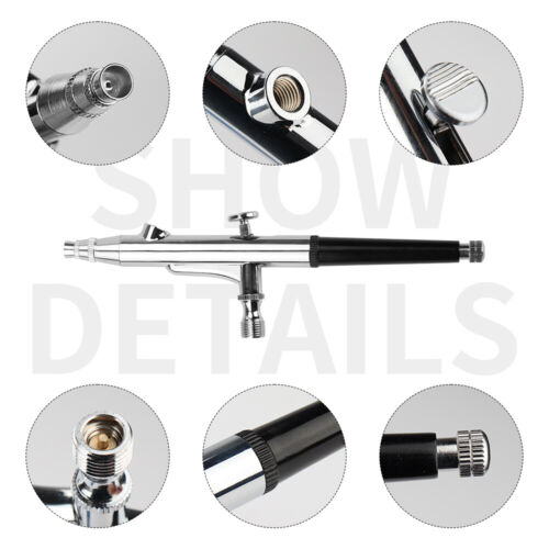 Mini Airbrush Set Dual Action Spary Gun Paint Tool for Art Tattoo Cake Painting - Picture 3 of 7