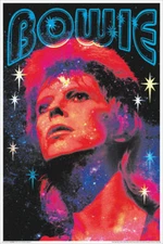 David Bowie - Non-Flocked Blacklight Poster 24" x 36"