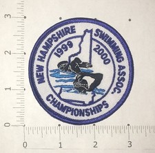 New Hampshire Swimming Association 1999-2000 Championships Patch