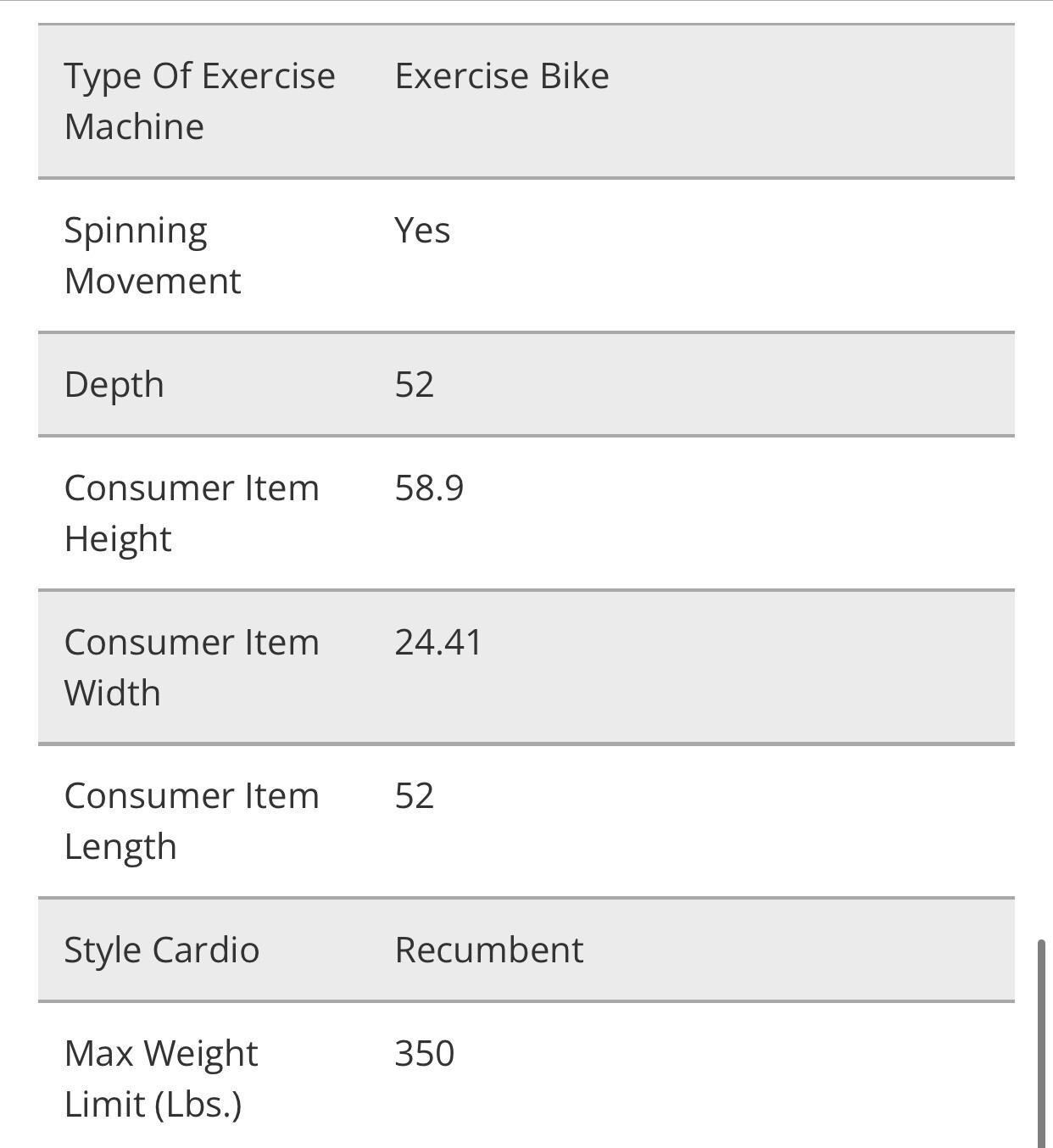 Nordictrack Elite 5.4 Recumbent Bike Exercise Bike eBay