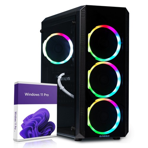 Monster Gaming PC AMD 4,60GHz Nvidia Geforce RTX 5060 32GB RAM 1TB SSD WIN11PRO