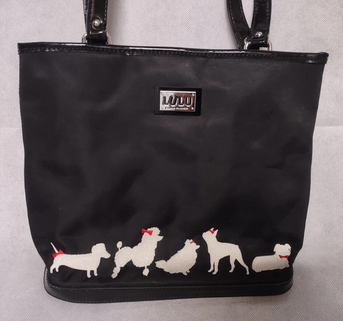 Lulu guinness black best sale bag