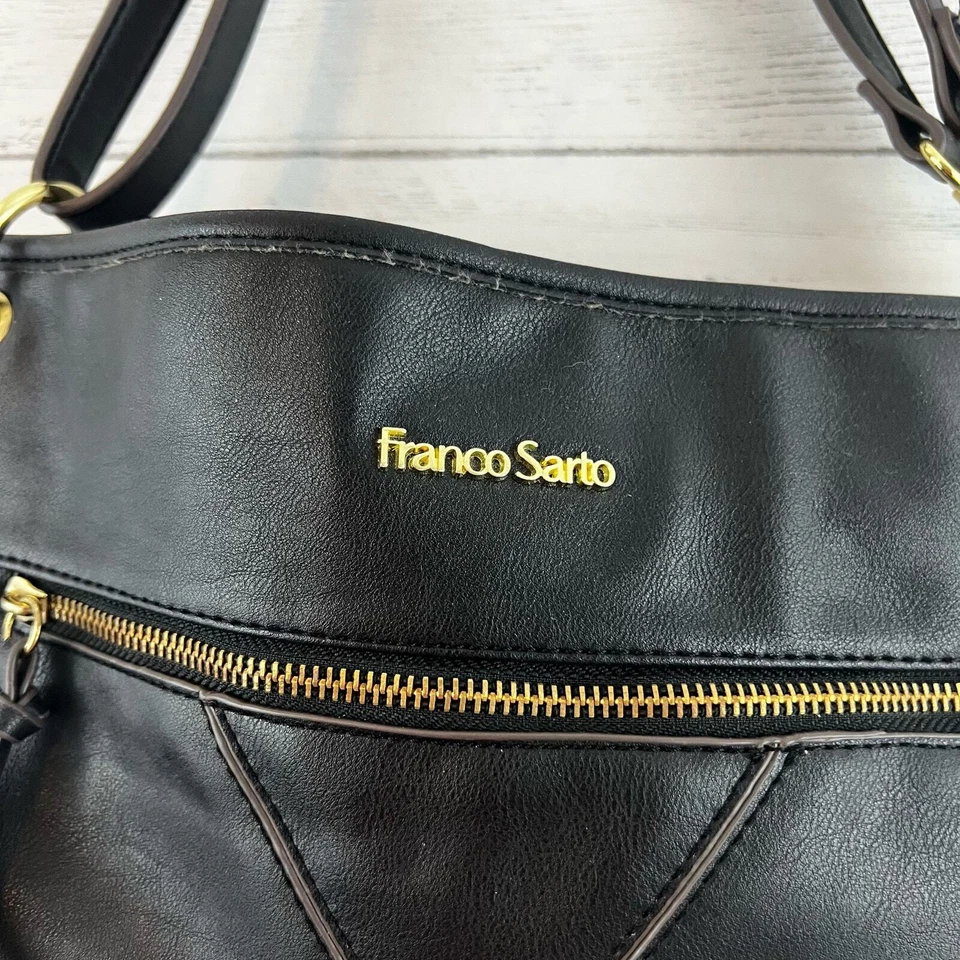 Franco Sarto черный искусственной кожи трансформируемый наплечная сумка - Изображение 4 из 4