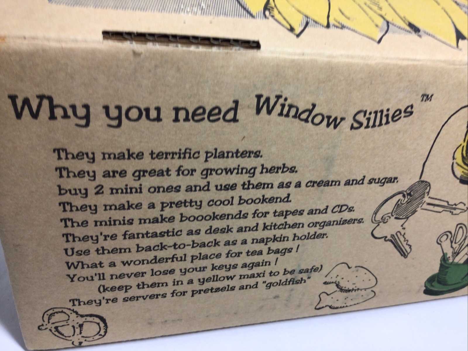 Maxie  PlanterWindow Sillies NIB. Ceramic Off White  Or Other Items thumbnail 7