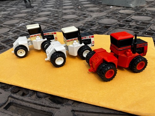 3 Vintage Diecast Ertl 1/64th Scale Big Bud 4x4 Tractors - Picture 3 of 8