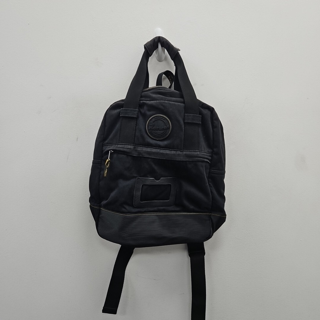 Dr Martens Fabric Nylon Utility Backpack Large Black Travel