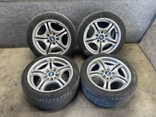 BMW 99-06 E46 STYLE 68 M DOUBLE SPOKE 17" WHEELS RIMS STAGGERED W/ TIRES OEM 99K