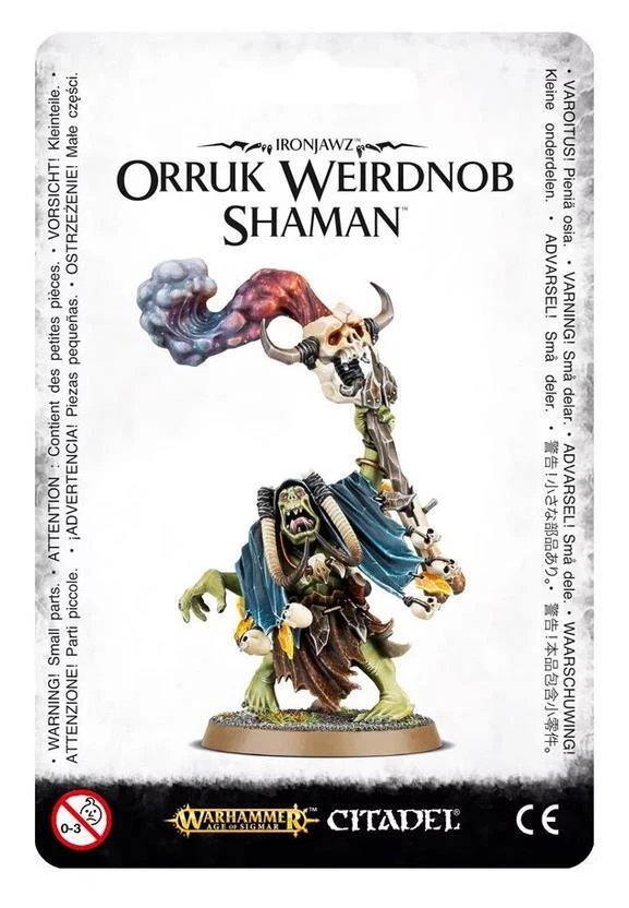 Ironjawz - Orruk Weirdnob Shaman, Warhammer AoS Age of Sigmar *NEU & OVP* - Bild 1 von 1
