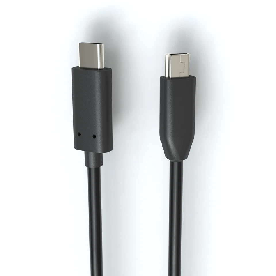 USB-C 2.0 Adapterkabel, Mini-B, schwarz, 1m - Bild 4 von 4