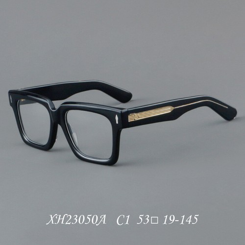 Retro Eckige Lesebrille Herren Damen Lesebrille Acetat Brillengestell - Bild 19 von 28
