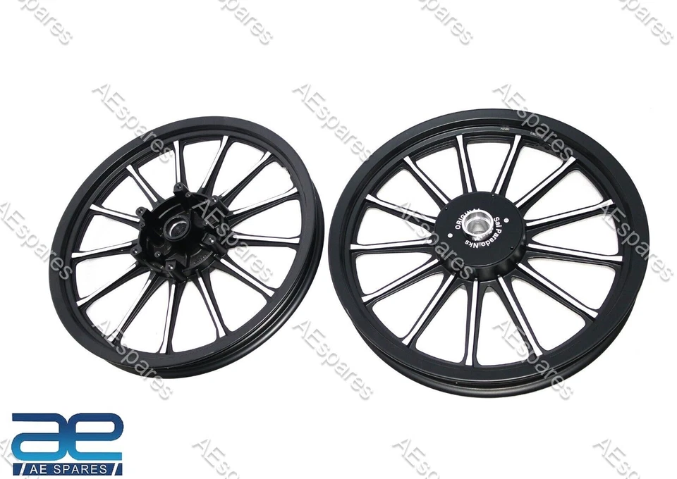 Front 19" Disk Brake Rear 18" Drum Brake Wheel Rim For Royal Enfield Classic - Image 3 of 4