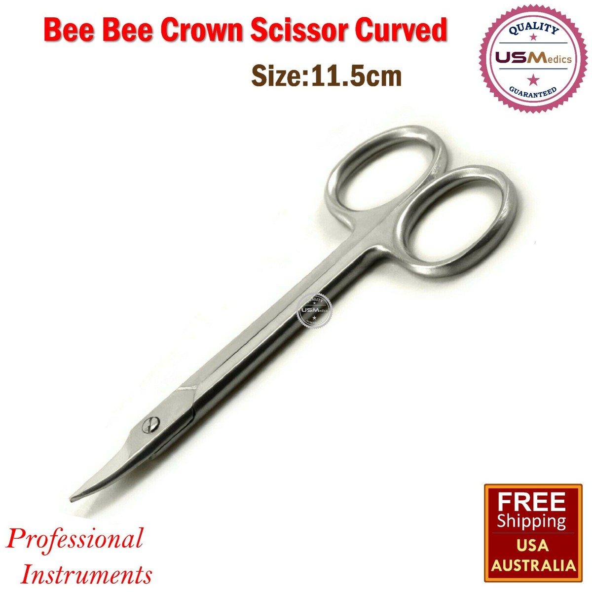 Dental Laboratory Wire Cutting Bee Bee Crown Scissors Straight