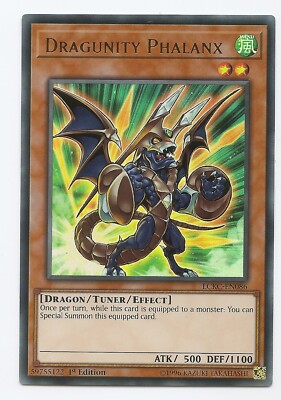 Dragunity Phalanx LCKC-DE086 Ultra Rare Yu-Gi-Oh Karte 1. Auflage Neu