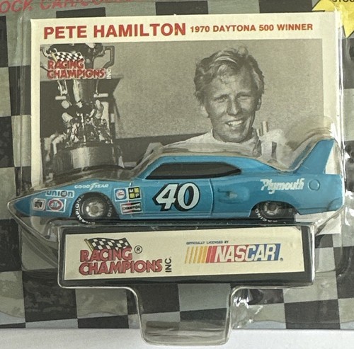 Racing Champions #40 Pete Hamilton Nascar 1970 Daytona 500 Plymouth Superbird - Picture 3 of 6