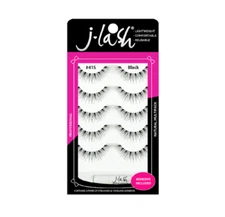 Lot of 5 Cruelty Free Reusable Eyelash and Glue Natural Full J Lash JLash J415