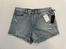 BlankNYC Light Wash Distressed BLUE JEAN SHORT SIZE 29 HOLLYWEIRD NEW