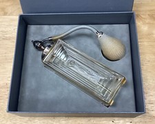 LALIQUE Magnifique Flacon Vaporisateur À Parfum En Verre Ancien Avec Poire