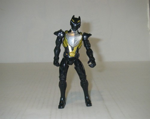2008 BANDAI POWER RANGERS RPM BLACK RANGER FIGURE SILVER CHEST PLATE ...