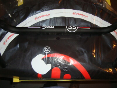 New Deda M35 Alloy Road Bike Drop Handlebars Matte Black 46cm