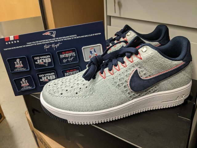 2017 Nike AF1 Ultra Flyknit Robert Kraft RKK New England Patriots - Sz 9.5 - NIB | eBay