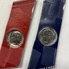 2018 P&D  Roosevelt Dimes  from Mint Set in Mint Plastic with Free Shipping