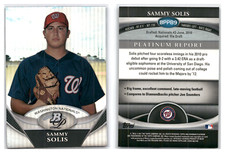 2011 Bowman Platinum Prospects #BPP89 Sammy Solis - Washington Nationals