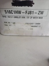 100 pcs 5/16 18 X 1 thread cutting tapping bolts washer flange head