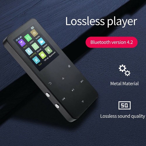MP3 Player Bluetooth 4.2 Touch Screen Sport Lossless Sound HIFI Music FM Radio - Picture 3 of 12