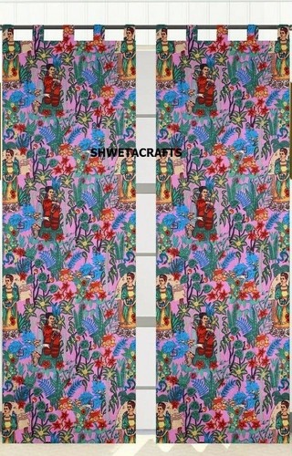 Frida Kahlo Vorhänge, Eklektische Vorhänge, Frida Vorhänge, Boho Vorhangpaneel