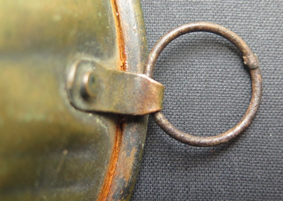 Antike Kupferform Backform Puddingform, Blumen Knospen Blätter - Bild 4 von 4