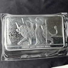 10 Oz Una And The Lion UK Royal Mint Silver Bar Sealed