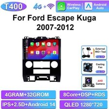 For Ford Escape 2007-2012 CarPlay Car Stereo Radio Android GPS Player Screen